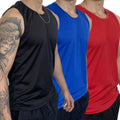 Kit com 3 Regatas Masculinas